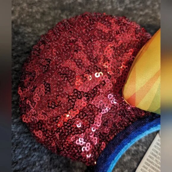 Disney Parks Epcot 40th Anniversary sequined Ears headband brand new - Picture 4 of 13